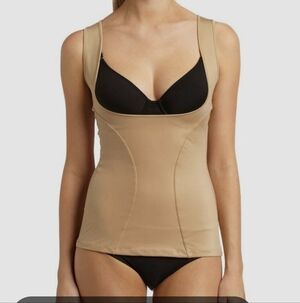 Flexees Womens Dream Shapewear Torsette Open Bust Size L